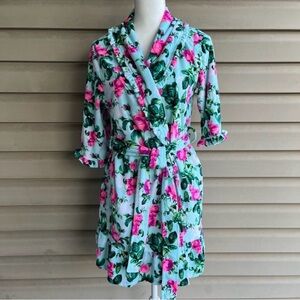 Betsey Johnson Floral Robe